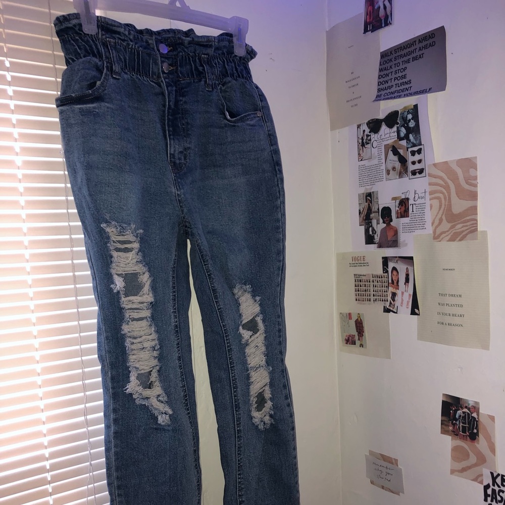ripped jeans